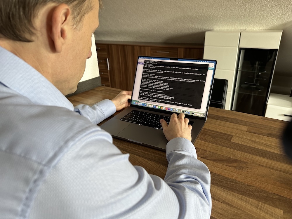 Regelmäßige Serverwartung
