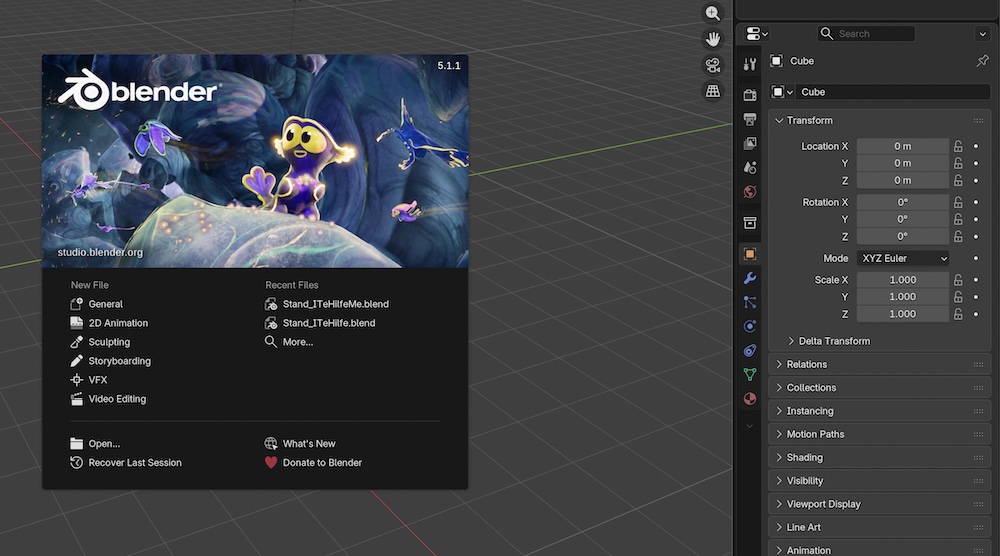Blender für 3D-Modellierung