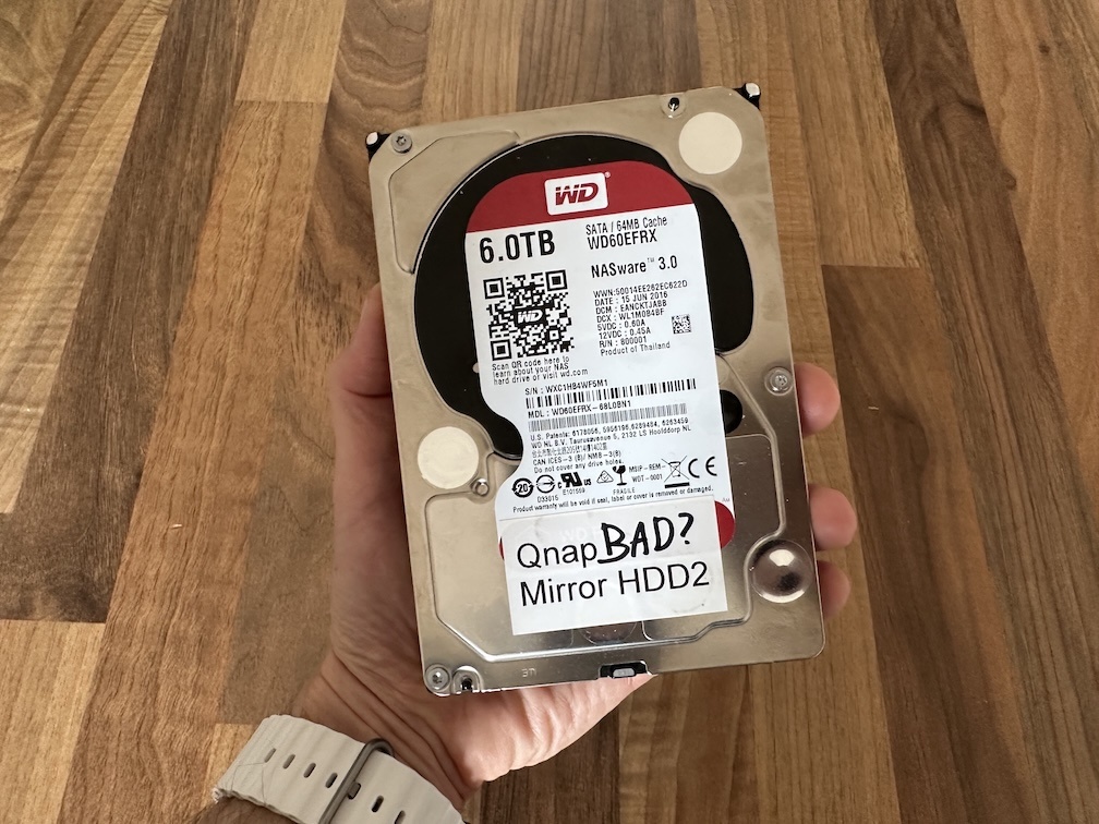 HDD WD 6.0TB - Bad?